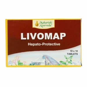 Maharishi Ayurveda Livomap 100 Tablets Ayurvedic Herbal Product - Fast Shipping - Picture 1 of 3