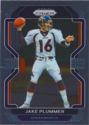 Jake Plummer 2021 Panini Prizm Football Chrome Base Card #207 Denver Broncos - Image 1 of 2