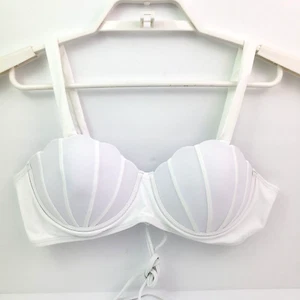 Shein Swim Womens Size M White 2 Piece Bathing Suit Bikini SwimSuit - Picture 1 of 8