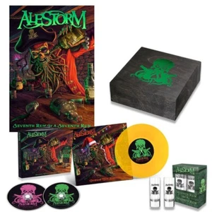 ALESTORM - Seventh rum of a seventh rum (DELUXE BOX - SEALED) EMP Lim. Orange 7" - Imagen 1 de 5