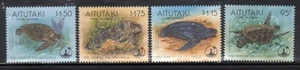 Aitutaki 513-16 Turtles Mint NH - Picture 1 of 1
