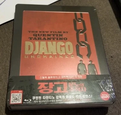 Django Unchained Korean  STEELBOOK bluray with Comic   - Image 1 of 2