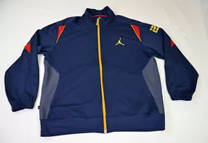 Mens Nike LaBron NBA Cleveland Cavaliers Casual Track Jacket XL Blue Full Zip - Picture 1 of 6