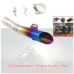 1 Set 51MM Stainless Steel Muffler Pipe DB-Killer Motorcycle Exhaust Universal