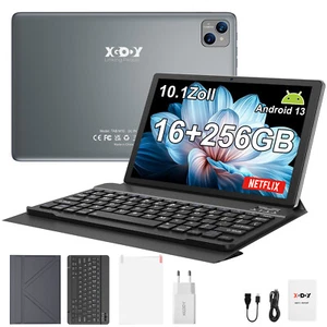 2025 Neu 10 Zoll Tablet 16GB+256GB 8-core Android 14 7000mAh 5GWiFi Widevine L1 - Bild 1 von 12