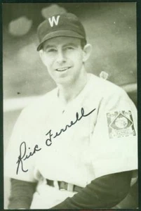 Original Autograph JSA of Rick Ferrell HOF of the Washington Senators - Picture 1 of 2