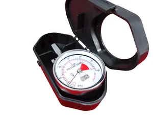 TOYOTA TYRE PRESSURE GAUGE WITH PROTECTIVE CASE GENUINE ACCESSORY EXPRESS POST - Picture 1 of 11