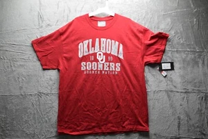 NCAA Oklahoma Sooners Men's Core Cotton T-Shirt, Size XL - New - Picture 1 of 7