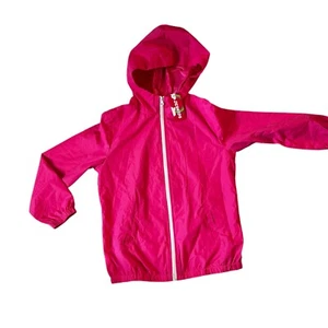 JesKids Pink Rain Jacket Anorak For Kids/Girls  M NWT Winter Fall Lightweight - Picture 1 of 7