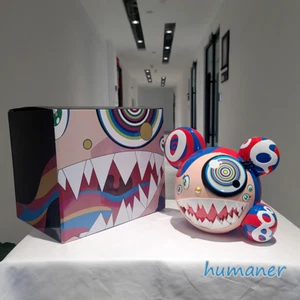 Murakami Takashi MR-DOB Resin Plating Home Garden Ornaments Toy Red Colors - Picture 1 of 5