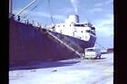 Original Slide Photo 1969 Florida Port Tampa Cargo Ship Anco Sound Gangway Van