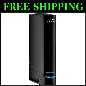 Compact DOCSIS 3.1 Cable Modem Router Combo – Fast Wi-Fi 6 for Home Networks - Picture 1 of 8