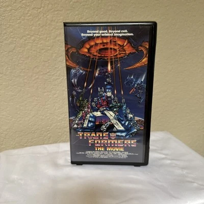 Transformers The Movie VHS 1999 Clam Shell Case Kid Rhino 80s Sunbow Production - Image 1 of 3
