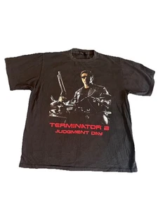 Vintage Terminator 2 Judgement Day Movie Promo Rare XL T-Shirt - Bild 1 von 8