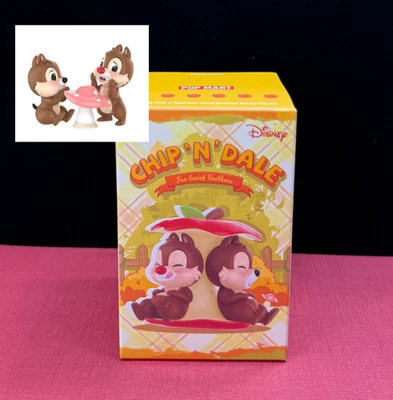 Authentic Pop Mart☆ Chip 'n' Dale ☆Fun Loving Brothers : Mushroom Table Figure Foto 1 de 4