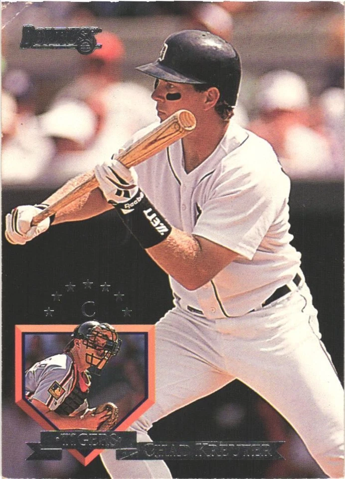 1995 Donruss #219 Chad Kreuter Detroit Tigers - Image 1 of 2