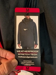 Chaqueta resistente a la intemperie Stretch Tech resistente al viento resistente al agua nueva con etiquetas talla Med. - Imagen 1 de 22