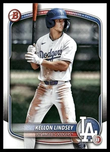 2025 Bowman #BP-137 Kellon Lindsey Prospects Los Angeles Dodgers - Picture 1 of 2