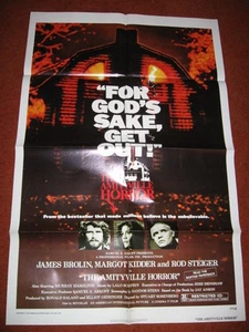The AMITYVILLE HORROR original MOVIE POSTER 1979 ghost 1970's - Picture 1 of 1