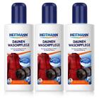Heitmann Daunen Waschpflege 250ml - Für Textilien mit Daunenfüllung (3er Pack)