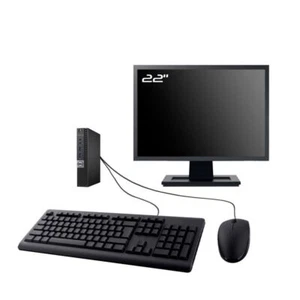 PC Dell Optiplex 3040 Micro Bildschirm 22 " Intel G4400T RAM 16Go SSD 480Go W11 - Bild 1 von 7