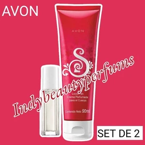 Avon Secret Fantasy. Set (Rollette 10ml Crema Perfumada 90ml )By Avon  - Picture 1 of 1