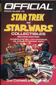 1987 Guide To Star Trek And Star Wars Collectibles by Sue Cornwell & Kott 2nd Ed - Picture 1 of 1