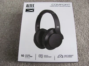 Brand New Altec Lansing Comfort Wireless Bluetooth Headphone –Black (MZX570-BLK) - Picture 1 of 5