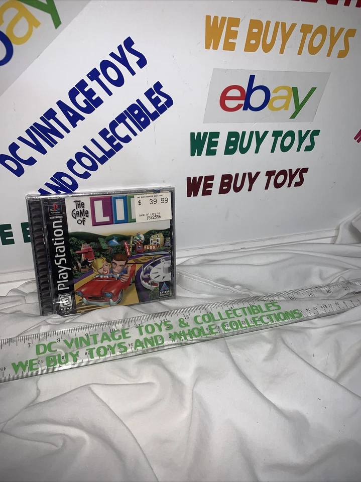 Game of Life (Sony PlayStation 1, 1998) New Sealed Very Nice With Hang Tab L@@K - Image 1 of 4