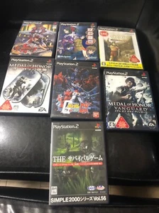 ps2 video games lot 7 from japan - Picture 1 of 3