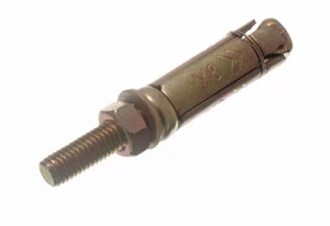 Nuovo 100 X Bulloni di Ancoraggio Scudo Proiettore per Muratura e Mattone M8 X 75 - Onestop - Foto 1 di 1
