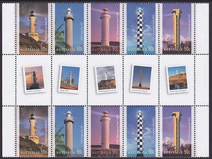 Light Houses of the 20th Century 2006 - tira de canal MUH de 10 - Imagen 1 de 1