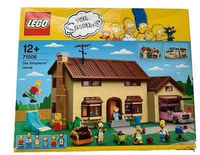 LEGO The SIMPSONS HOUSE # 71006 Sealed Contents, Box Damage - Image 1 of 4