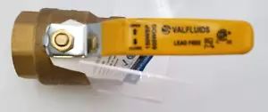 Valfluids 2" IPS Brass Ball Valve -Lead Free 150WSP, 600WOG - Picture 1 of 7