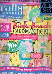 Magazine Crafts Beautiful 40 Piece Bumper Card Kit Issue 367 Jan 2022 New - Picture 1 of 3