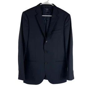 JCrew Super 120s Loro Piana Wool Ludlow Jacket Blazer 38R Herren Schwarz - Bild 1 von 11