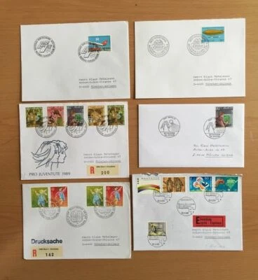 SWITZERLAND EUROPE 30 FDC COVER Registered See SCANS LOT (HEL 20/22/23/24/26) - Image 1 of 4