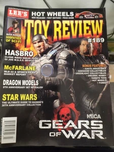 Lee's Toy Review Magazine #189 July 2008 NECA Gears of War Lee Publications - Picture 1 of 1