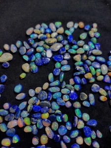 Exquisite Ethiopian Opal & Lapis Lazuli Doublets A Fusion of Colors and Elegance - Picture 1 of 3