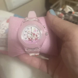 Hello Kitty Watch in Box.    Pink Color Lights Up And Blinks Different Colors. - Picture 1 of 5