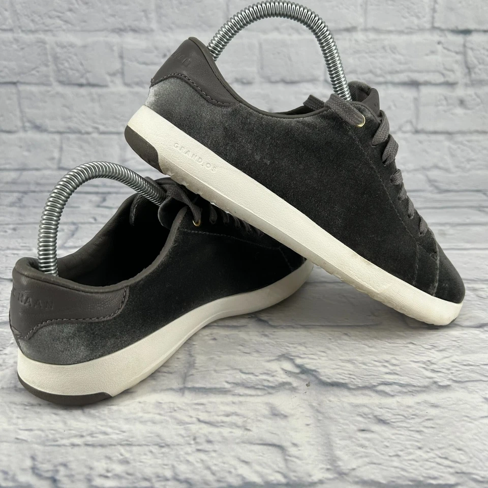 Zapatos para caminar Cole Haan Grand Pro de gamuza para hombre talla 8 B terciopelo cómodos informales con cordones Foto 1 de 4