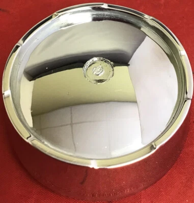 ОДИН НОВЫЙ ХРОМИРОВАННЫЙ ЦЕНТРАЛЬНЫЙ КОЛПАК ICW RACE БЕЗ ЛОГОТИПА P/N 917K69A/LG0611-12 12966 - Изображение 1 из 3