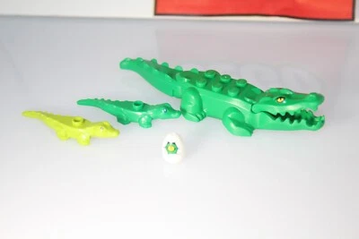 Lego Crocodile Alligator Animal 20 Teeth Hatching Egg Baby Peeking Eye YOU PICK - Image 1 of 4