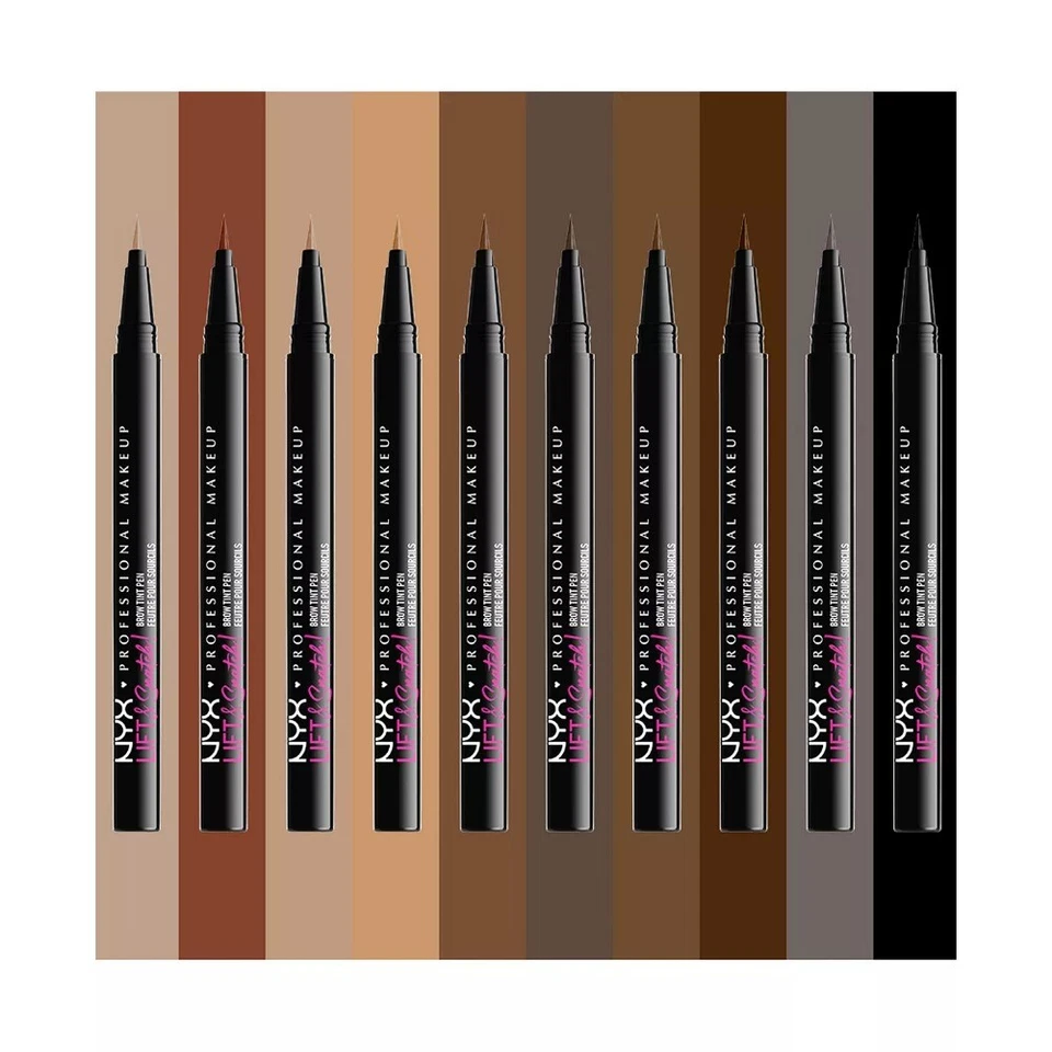 NYX Lift & Snatch Brow Tint Pen 0.03 FL Oz LAS06 Ash Brown