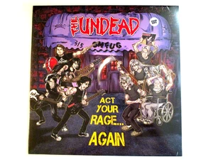 THE UNDEAD ACT YOUR RAGE...AGAIN LP COLOR VINYL + POSTER BOBBY STEELE MISFITS - Imagen 1 de 2