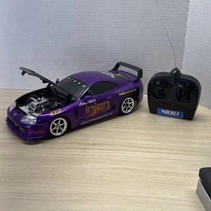 Vintage Nikko Toyota Purple Toyota Supra - w Remote! Tested Works! - Picture 1 of 11
