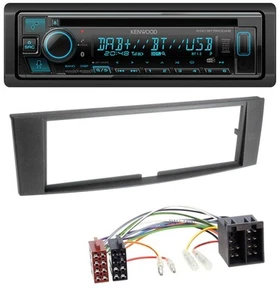 Kenwood Bluetooth DAB CD MP3 USB Autoradio für Renault Laguna II (2005-2008) - Bild 1 von 7