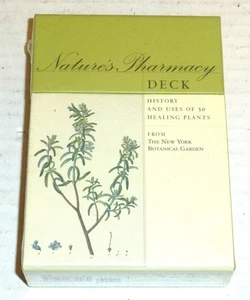 Nature's Pharmacy Deck: History and Uses of 50 Healing Plants (2002) NEW - Imagen 1 de 5