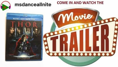 MARVEL's Thor (Blu-ray/DVD,2011,2-Disc Set) Chris Hemsworth, Not a Scratch! - Image 1 of 4