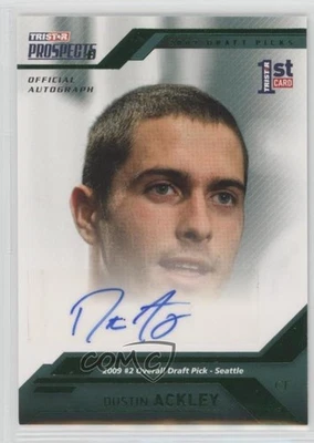 2009 TRISTAR Prospects Plus Green /25 Dustin Ackley #2 Auto - Image 1 of 2